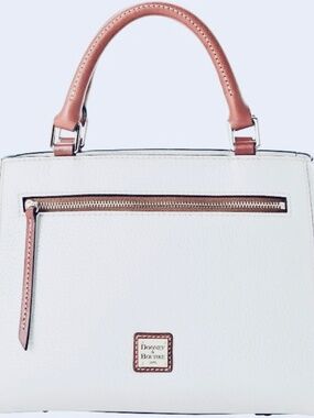 Dooney & Bourke Small Pebble Leather Satchel EUC